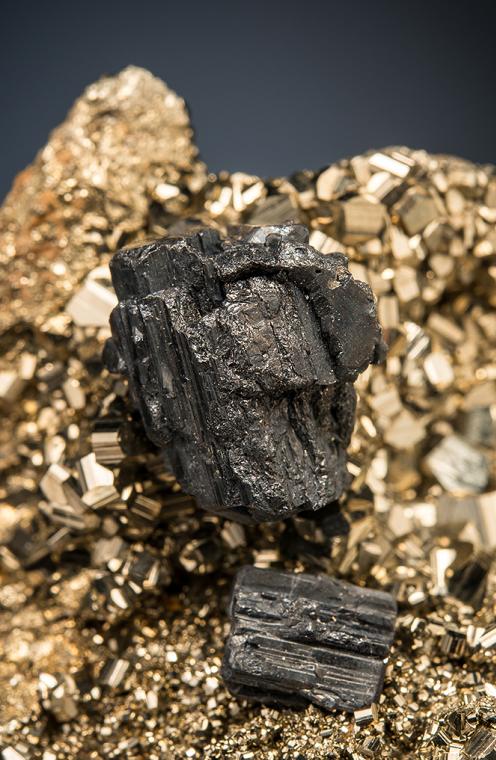 BOURNONITE on PYRITE